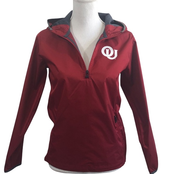 GEN2 - UNIVERSITY OF OKLAHOMA WINDBREAKER - NEW WITH TAGS - SIZE MEDIUM - B13 - Picture 3 of 15